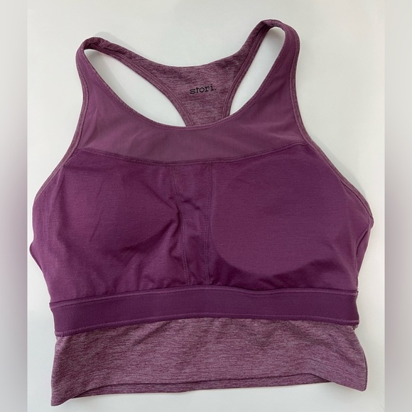 STORI Long line bra in light purple - Picture 5 of 7